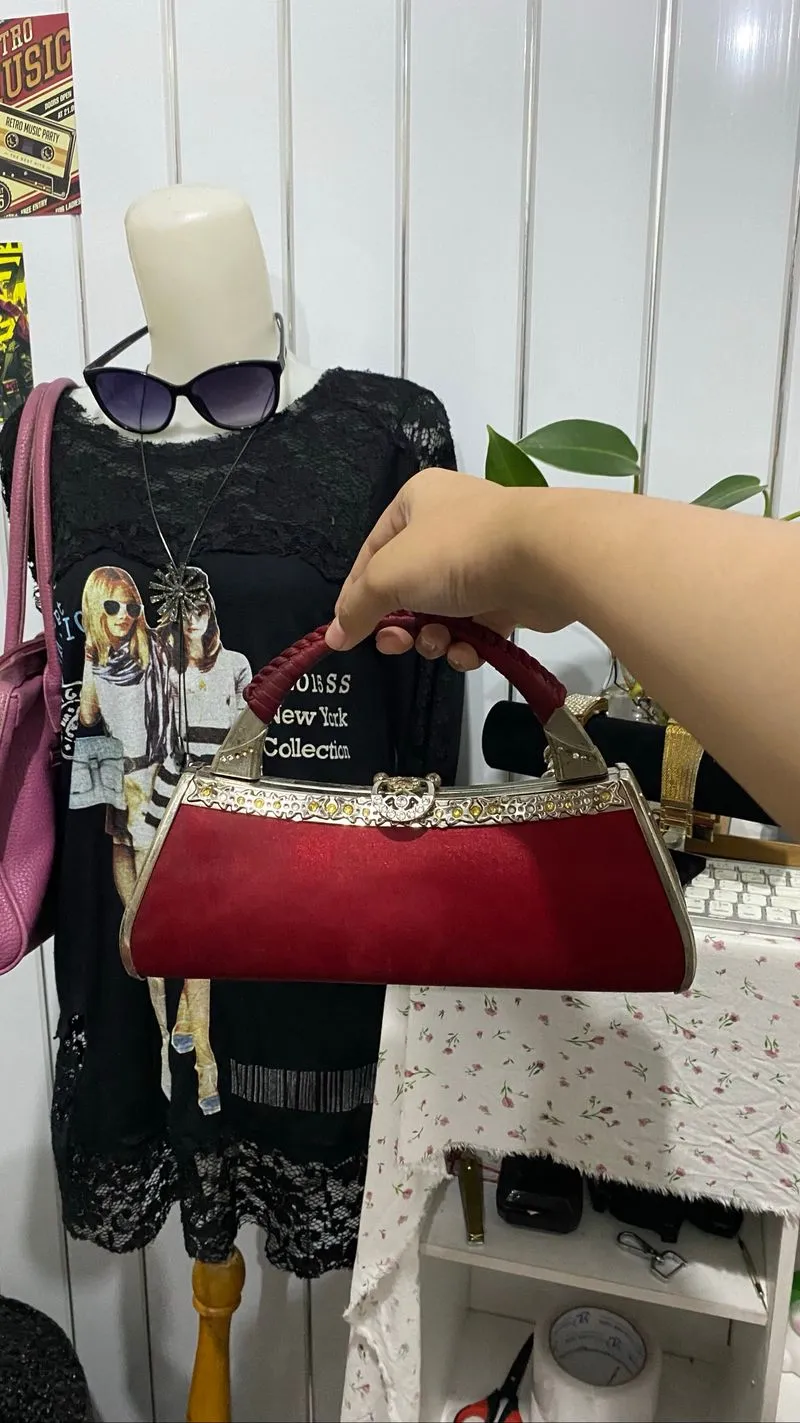 red pesta bag photo 1