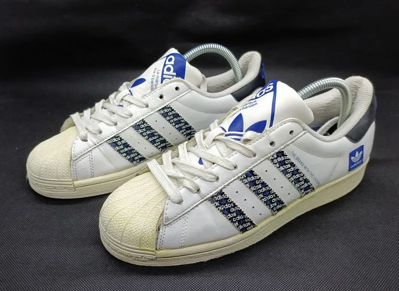 Adidas Streetwear Sportswear Sneakers Kids white blue