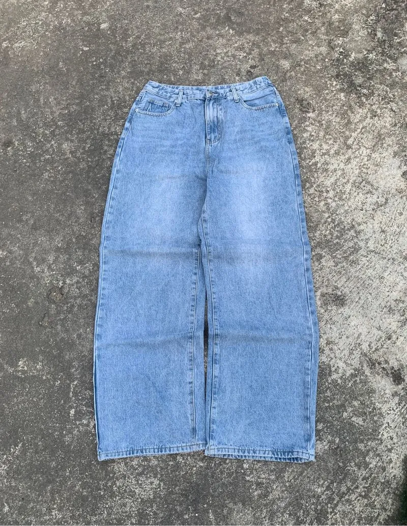 Baggy Jeans Blue Design photo 1