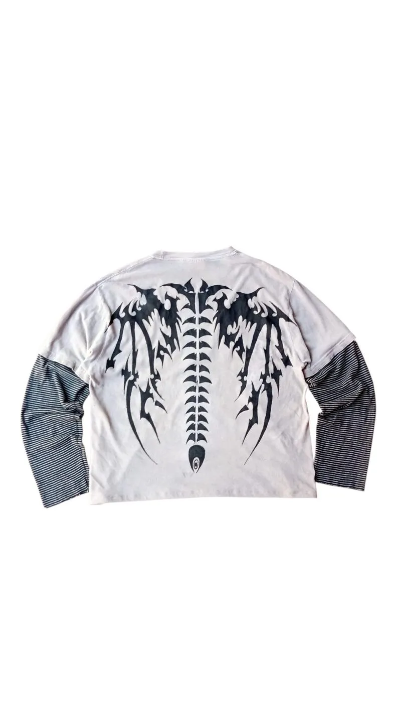 T-shirt boxy double sleeve custom by eco (1of1) 

 photo 1