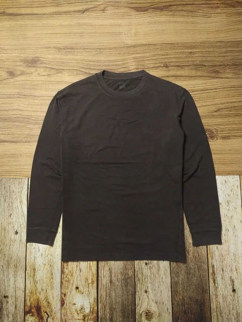 Uniqlo U Heattech Cotton Long Sleeve Shirt photo 1
