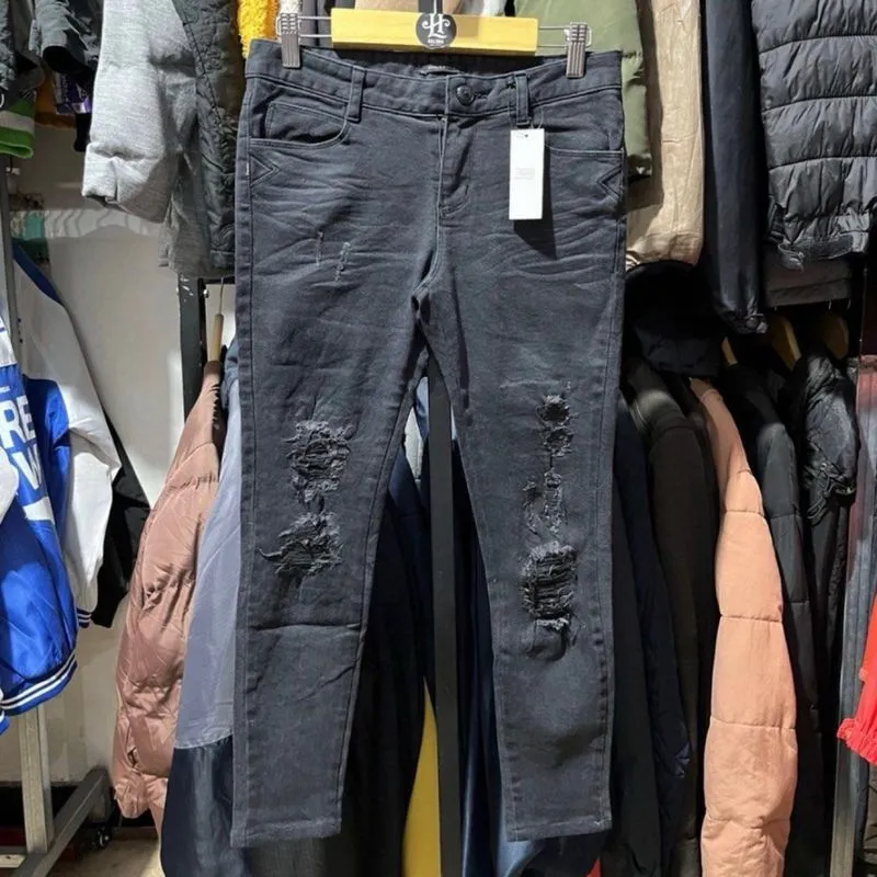 👖 Size 27–28 | Paul & Molly Black Ripped Jeans – Slim Fit S photo 1