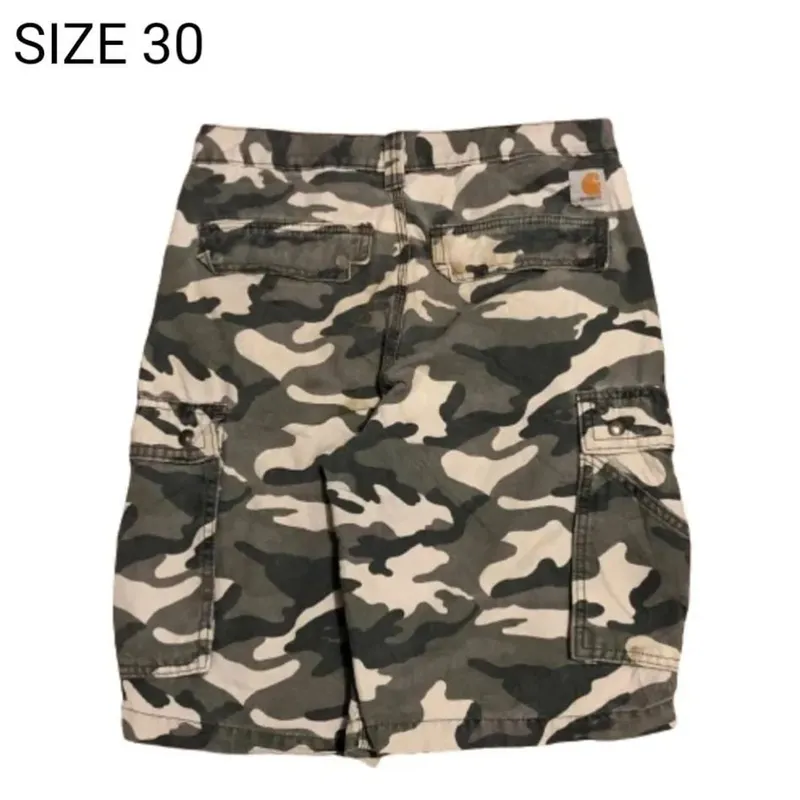 Carhartt Indie Casual Short Pria khaki black photo 1