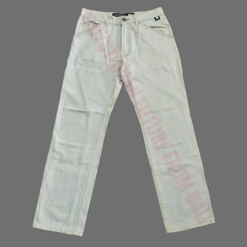 Vintage Undefeated Ivory Jeans photo 1