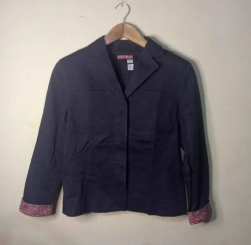 [PRELOVED] JACKET DENIM UNGU photo 1