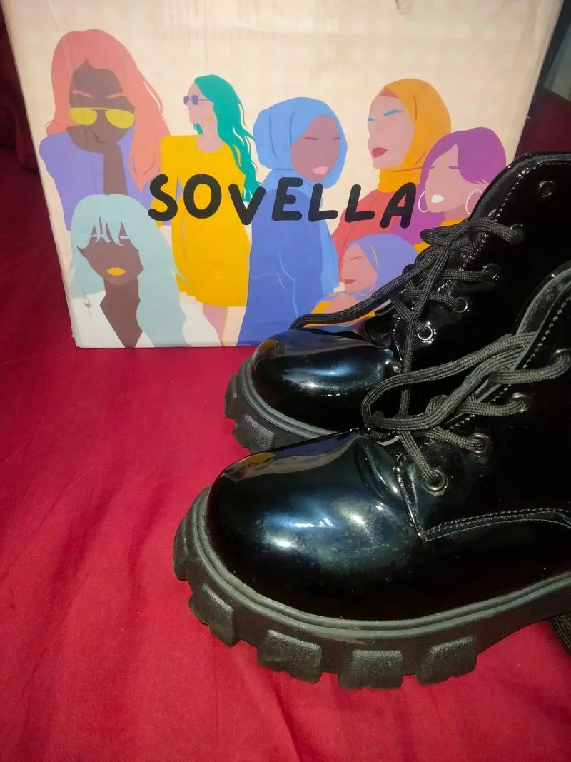 sovella high boots glossy photo 1