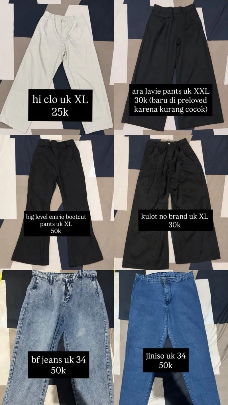 WTS Celana uk big size XXL / 34 photo 1