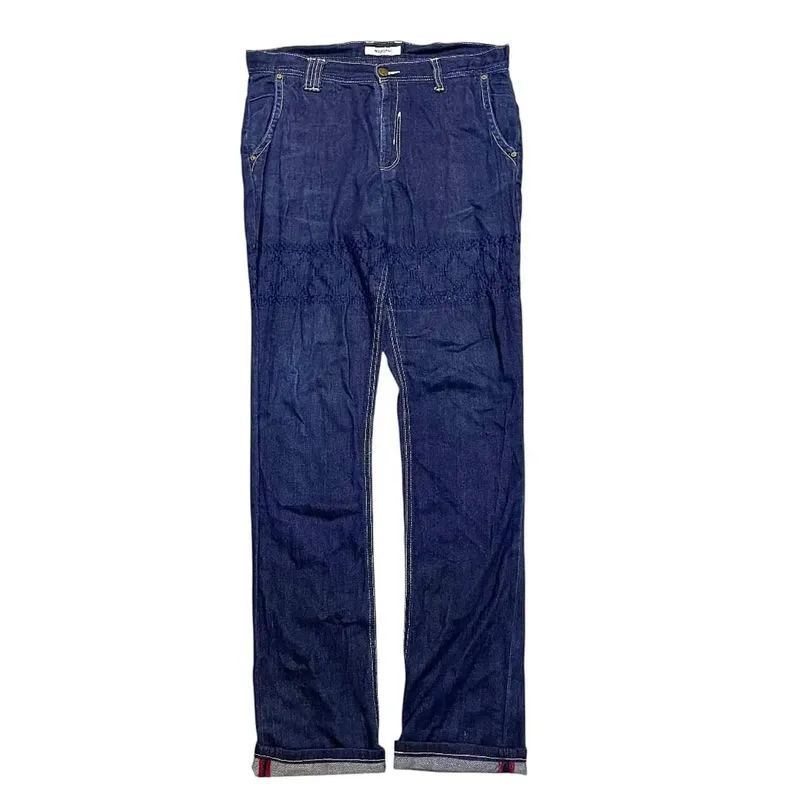 MORGAN HOMME BLUE INDIGO JEANS photo 1