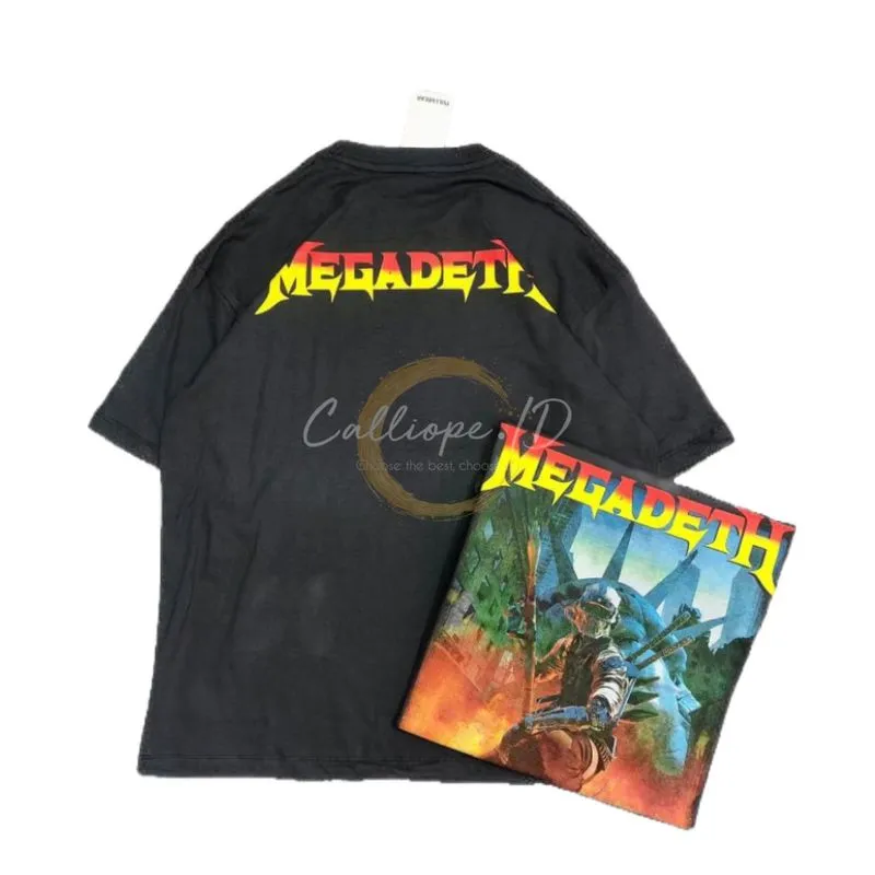 Kaos Band Merch Pull & Bear Megadeth (Unisex) NETT PRICE photo 1