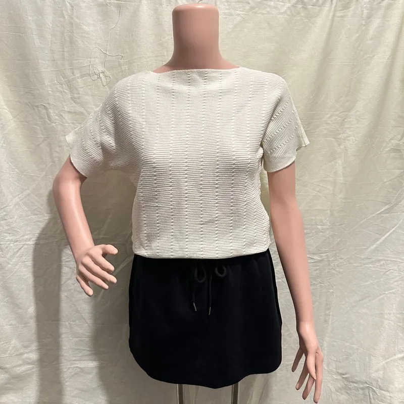 Casual Crop top Wanita white photo 1