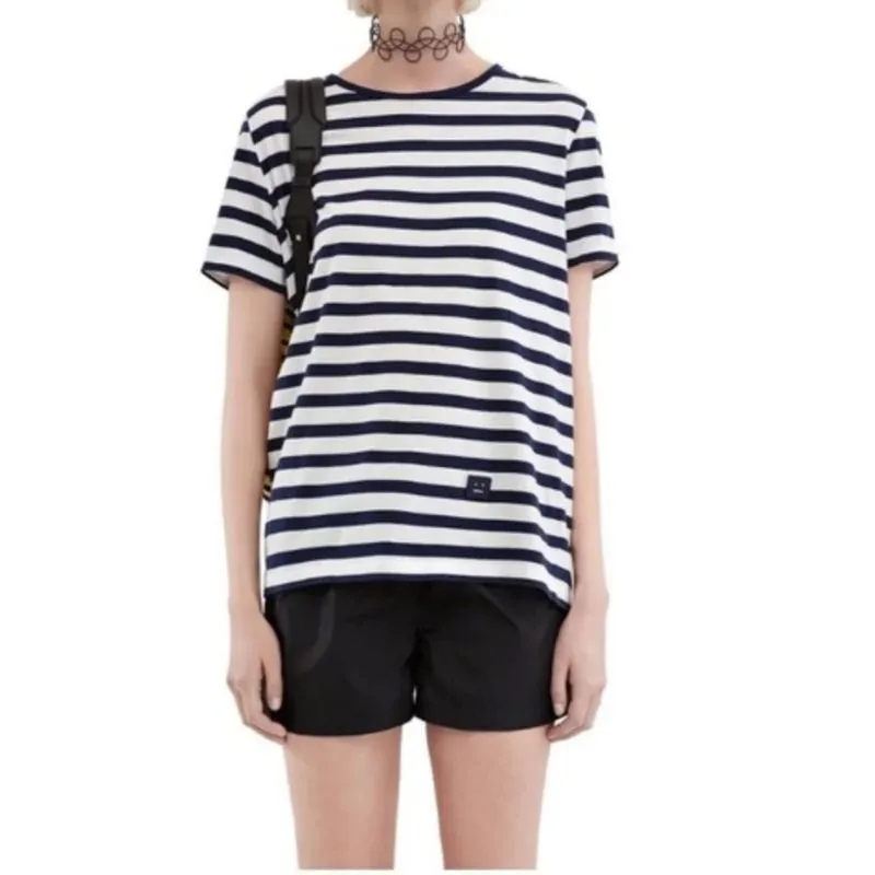Acne Studios College Face Stripe Tee photo 1