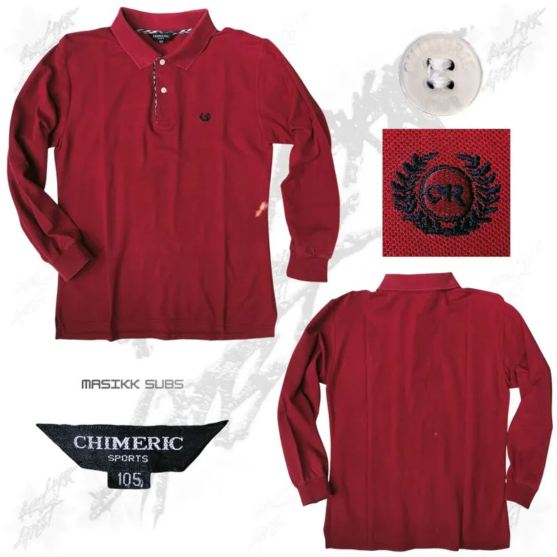 Chimeric long-sleeved polo shirt photo 1