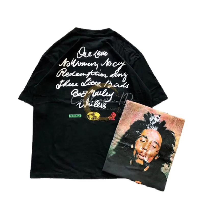 Kaos Band Merch Pull Bear Bob Marley (Unisex) NETT PRICE Preloved