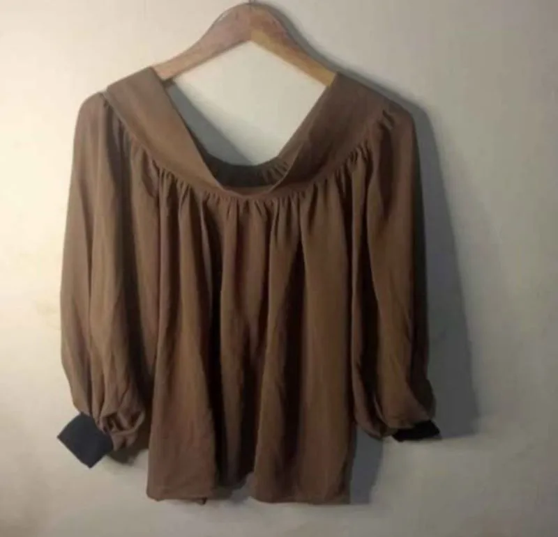 [PRELOVED] BLOUSE CHOCO photo 1