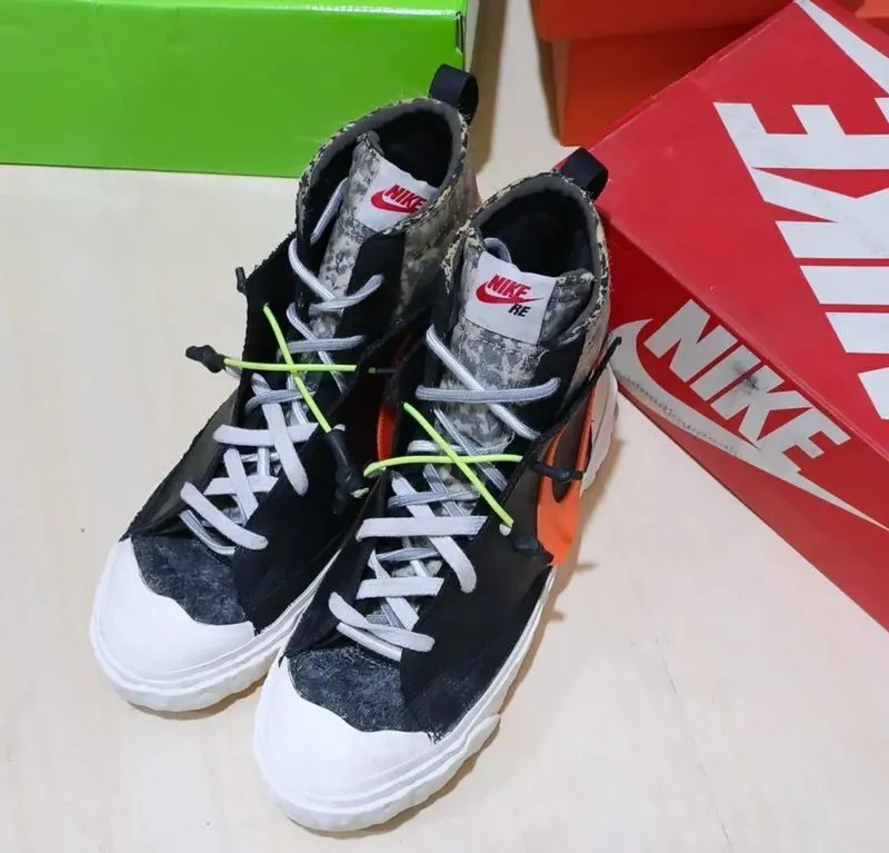 Nike Blazer Mid x Readymade Black Camo photo 1