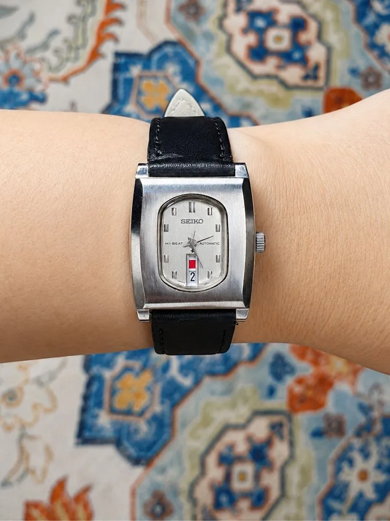 SEIKO Automatic silver dial watch photo 1