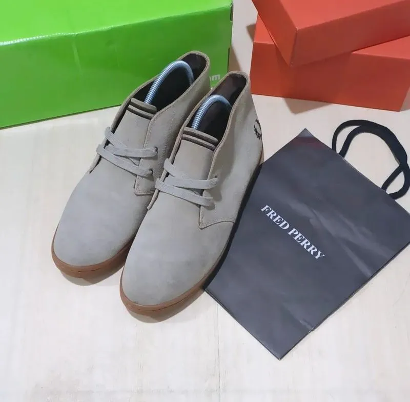 Fred Perry Men's Byron Mid Suede Sneaker photo 1