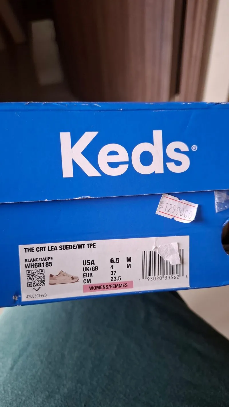 Keds the crt lea suede/wt tpe photo 1