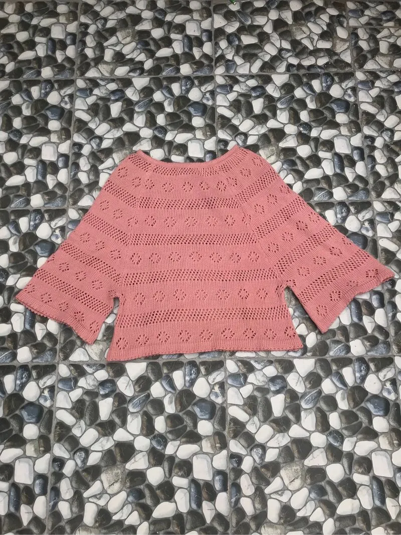 Cardigan Crop Bohemian Style photo 1