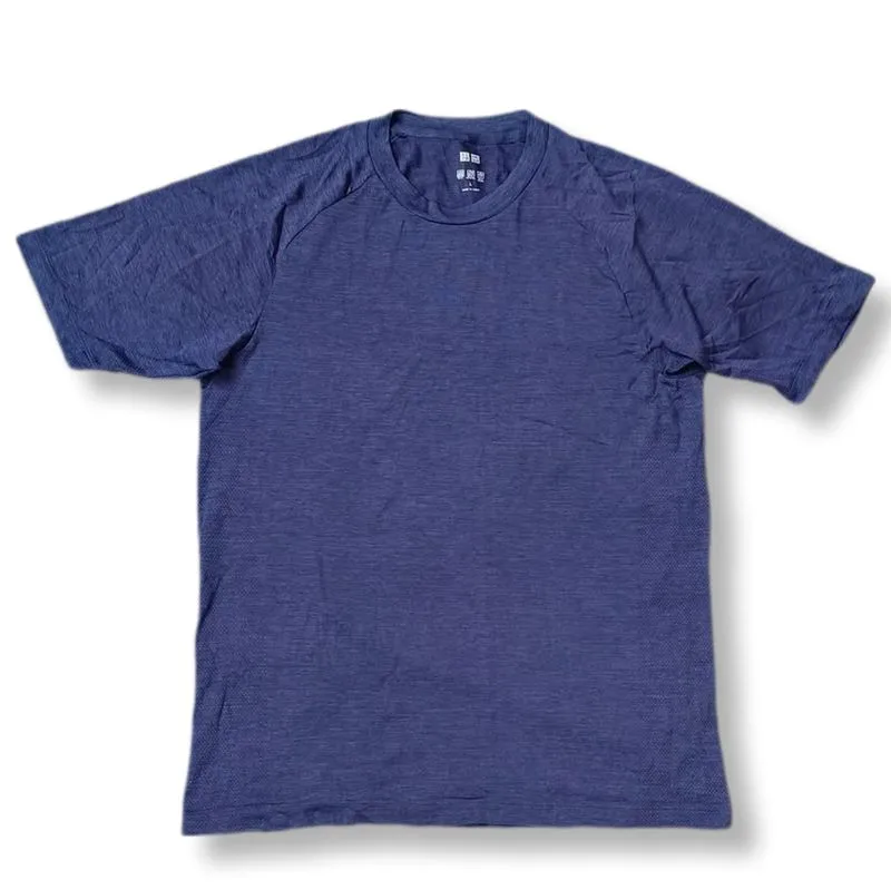 UNIQLO DRY EX NAVY T-SHIRT | KAOS | KDU #61 photo 1
