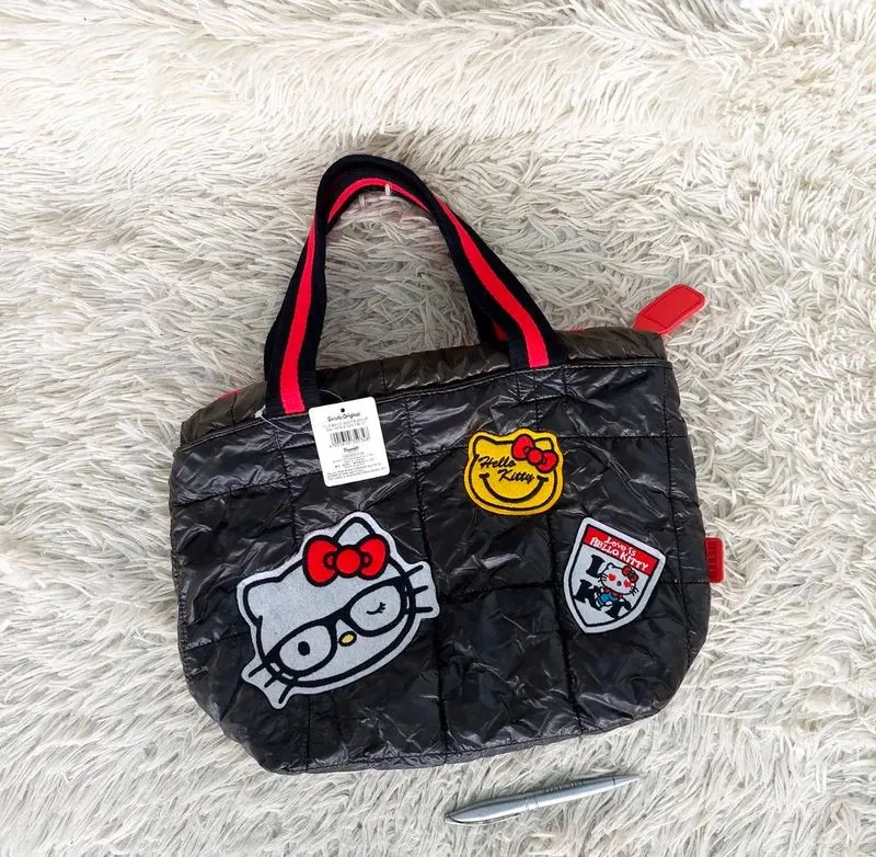 Sanrio Indie Casual Shoulder bag Wanita brown black photo 1