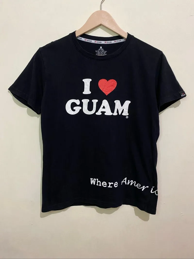 I ❤️ GUAM Y2K T-Shirt photo 1