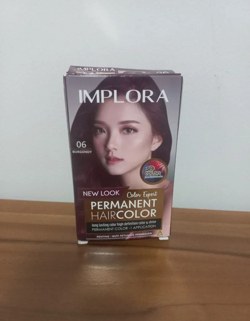 Implora Burgundy Red Hair Color photo 1