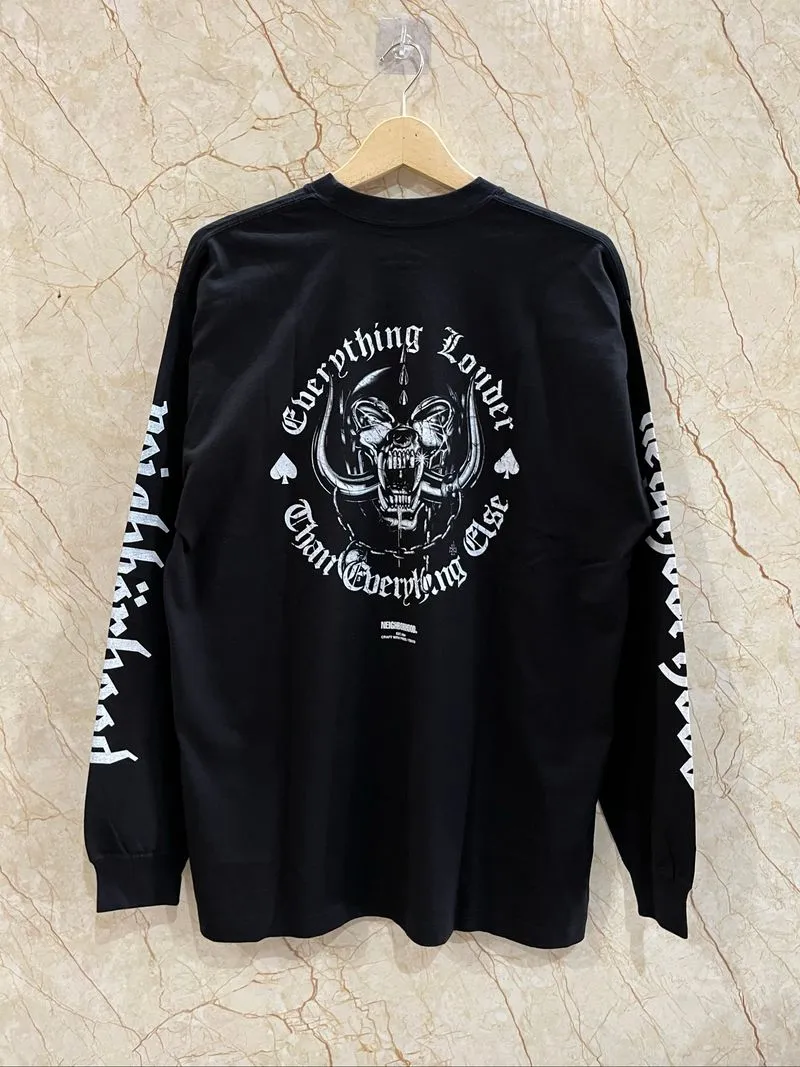 Longsleeve Neighborhood X Motorhead - L Black photo 1