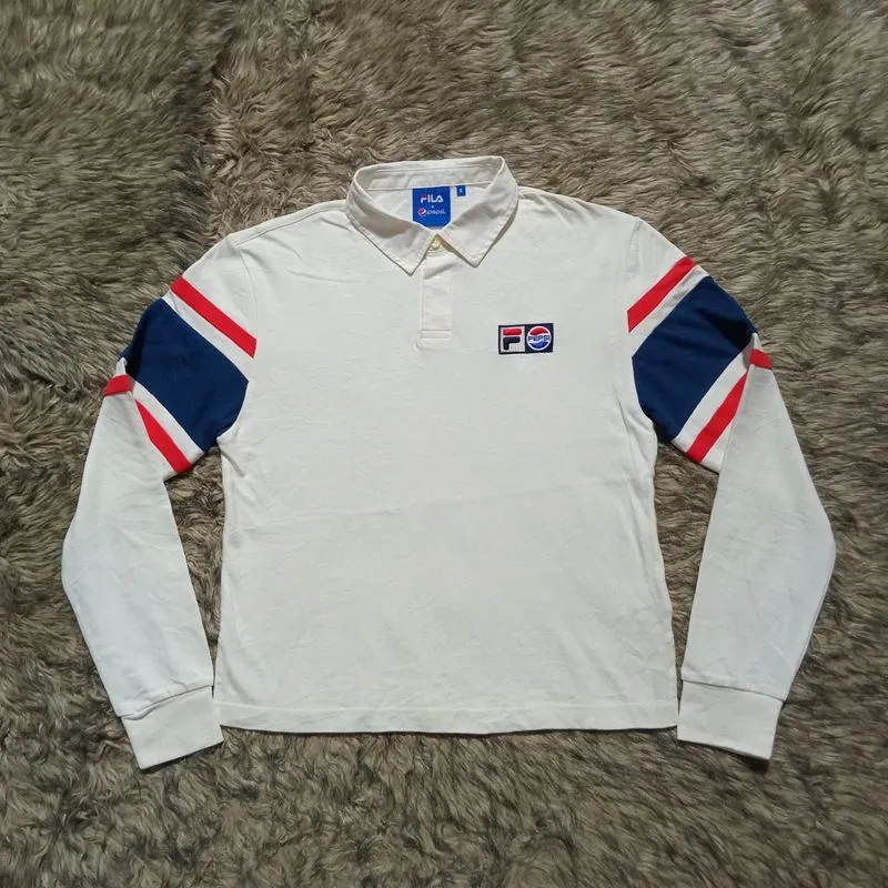 POLO LENGAN PANJANG CROP FILA X PEPSI photo 1
