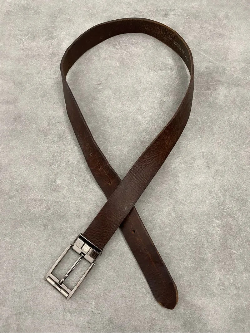 Issey miyake vintage leather belt photo 1