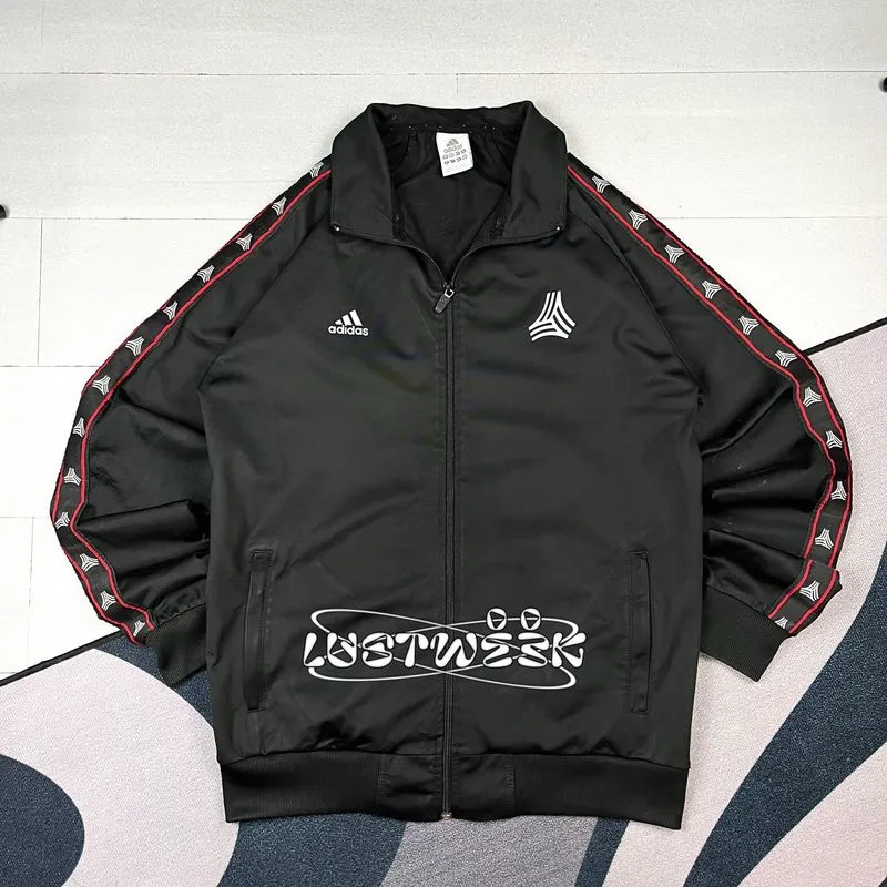 Adidas Tan Club House Taped Tracktop Jacket photo 1