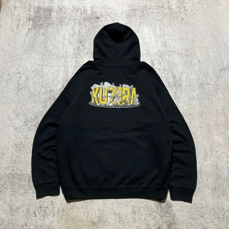 Gildan Grafitti Logo Hoodie Black photo 1