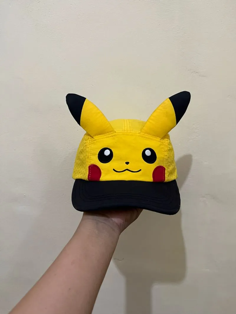 Topi Remaja 5 Panel Pikachu 3D Official Merch photo 1
