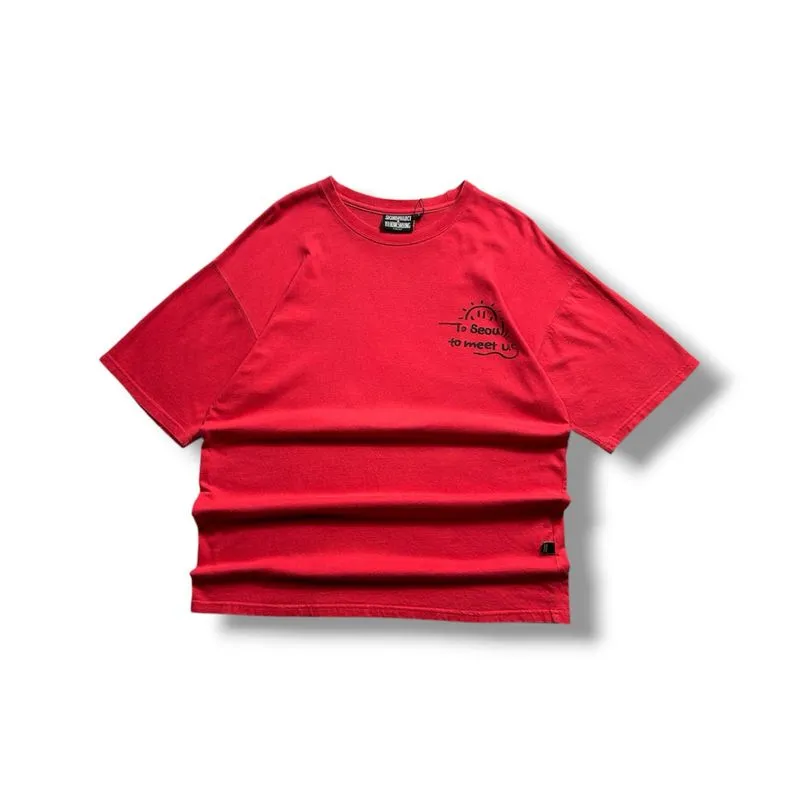 Second Project x yellow smiling T-shirt photo 1