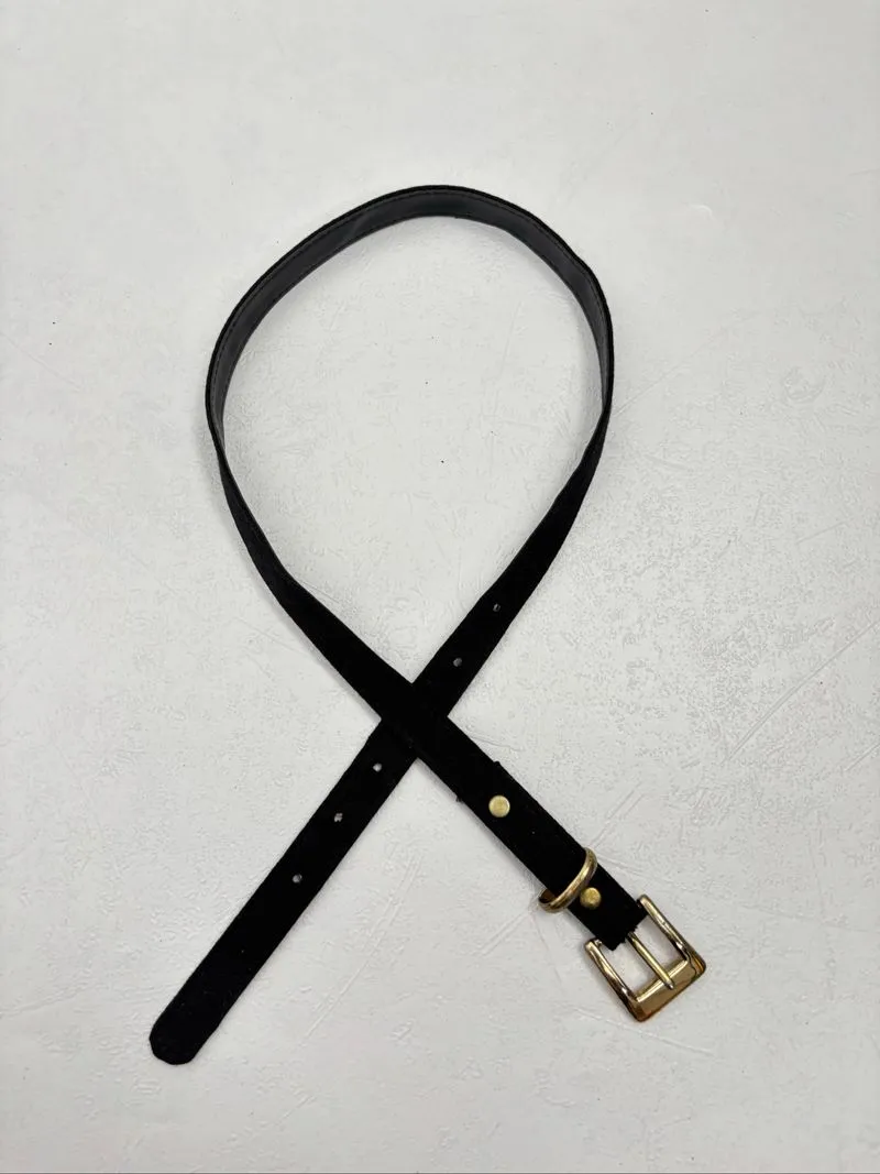 Matte balck belt photo 1