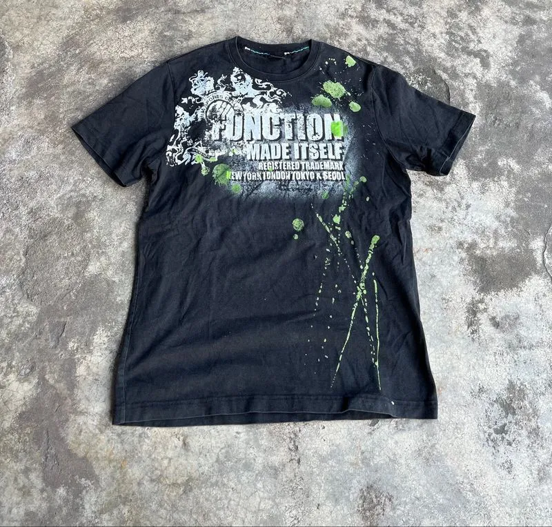 Exr T-Shirt Goth Y2k Style photo 1