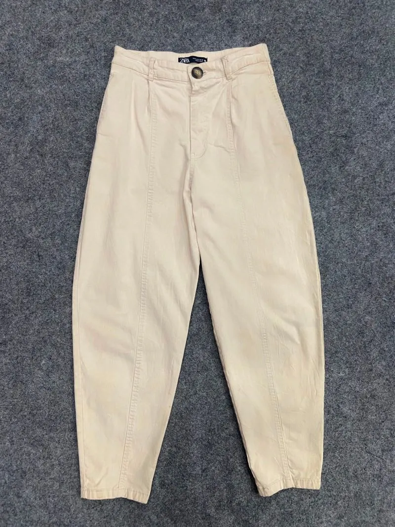 Zara barrel pants photo 1