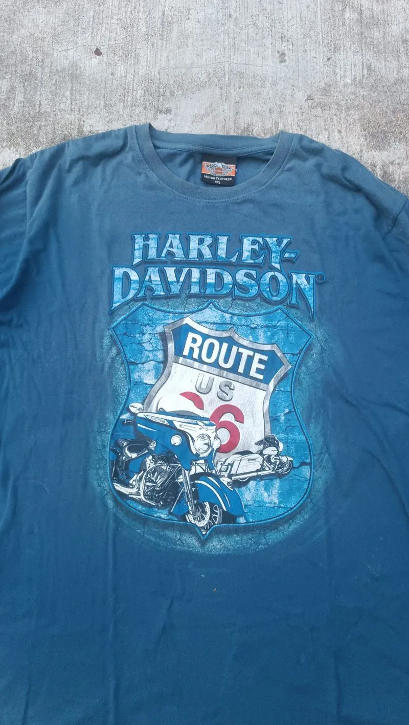 Vintage Harley Davidson Route 66 Dealer Longsleeve photo 1