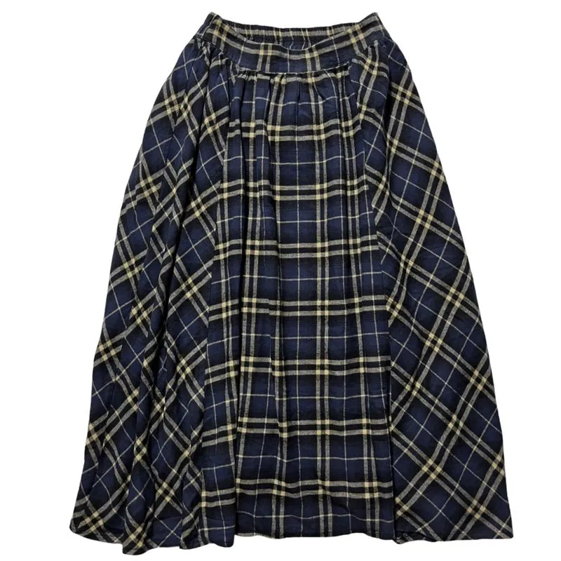 plaid skirt photo 1