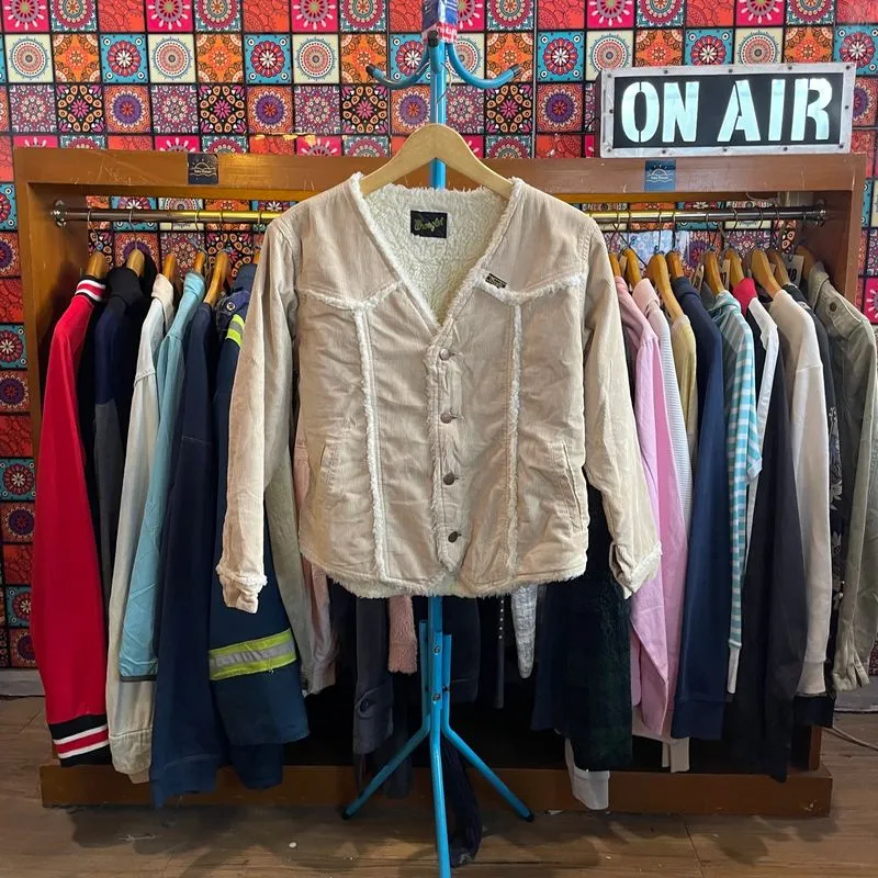 70s Wrangler Sherpa-Lined Corduroy Western Jacket photo 1