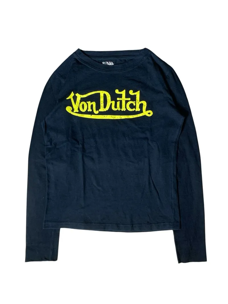 Von dutch center big logo long sleeve t shirt  photo 1