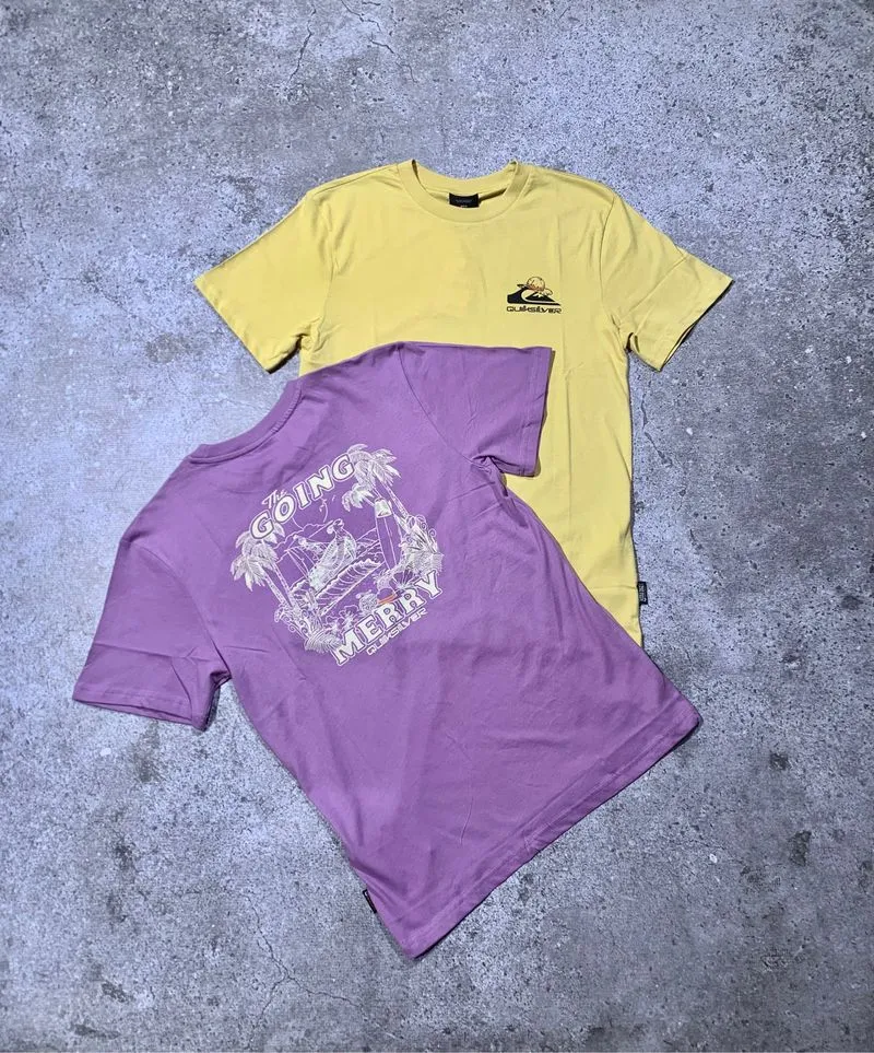 QUIKSILVER X ONE PIECE MERRY SS ID ( 2 Colour ) photo 1