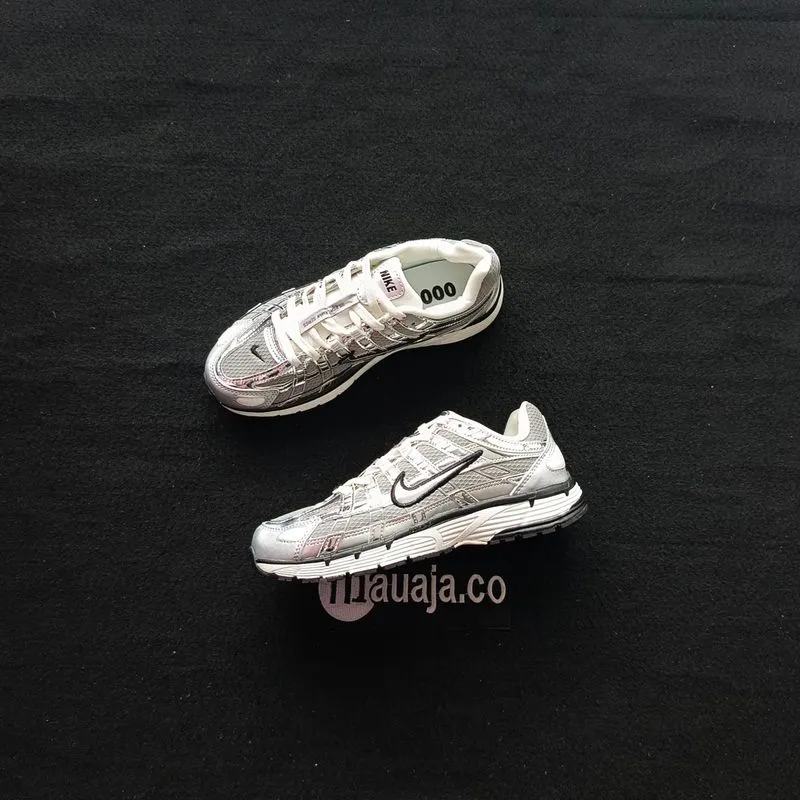 Nike P-6000 Metallic Silver  photo 1
