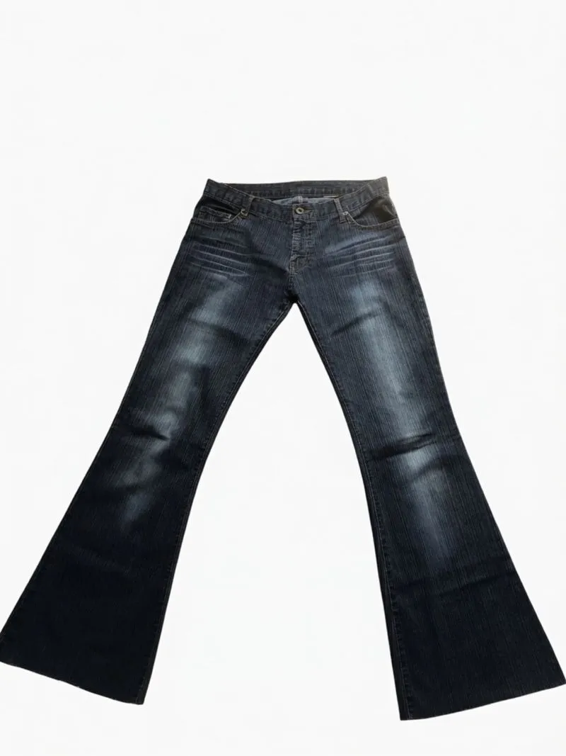 LOW WAIST JEANS GREY VINTAGE🖤 photo 1