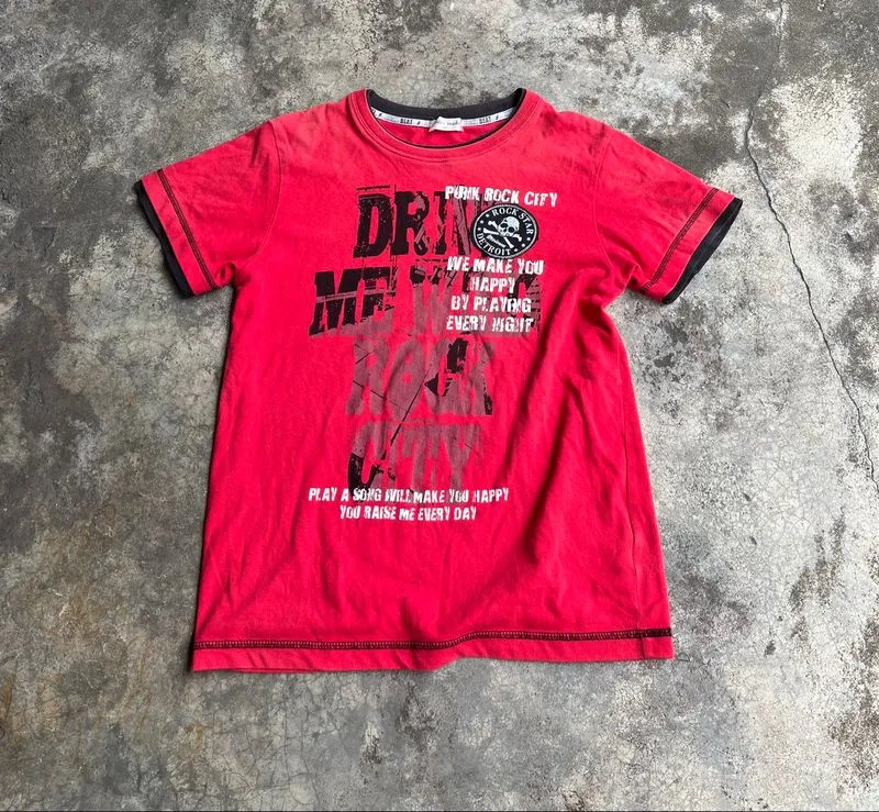 Peda & Mada T-Shirt Punk Rock City Grunge Y2k Style photo 1