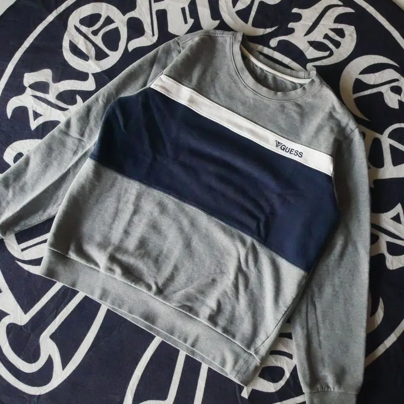 Guess Streetwear Y2K Sweatshirt Pria multicolor photo 1