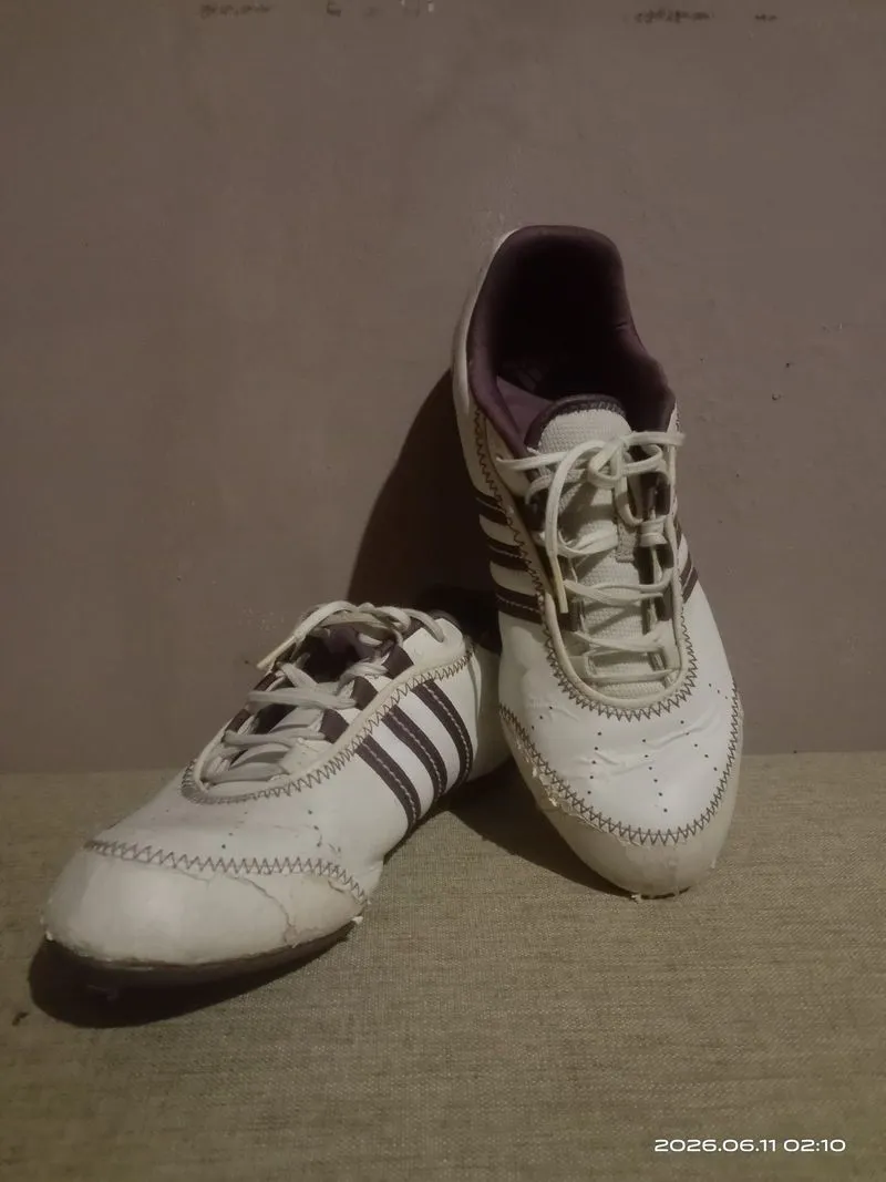 Sneakers brown stripe photo 1