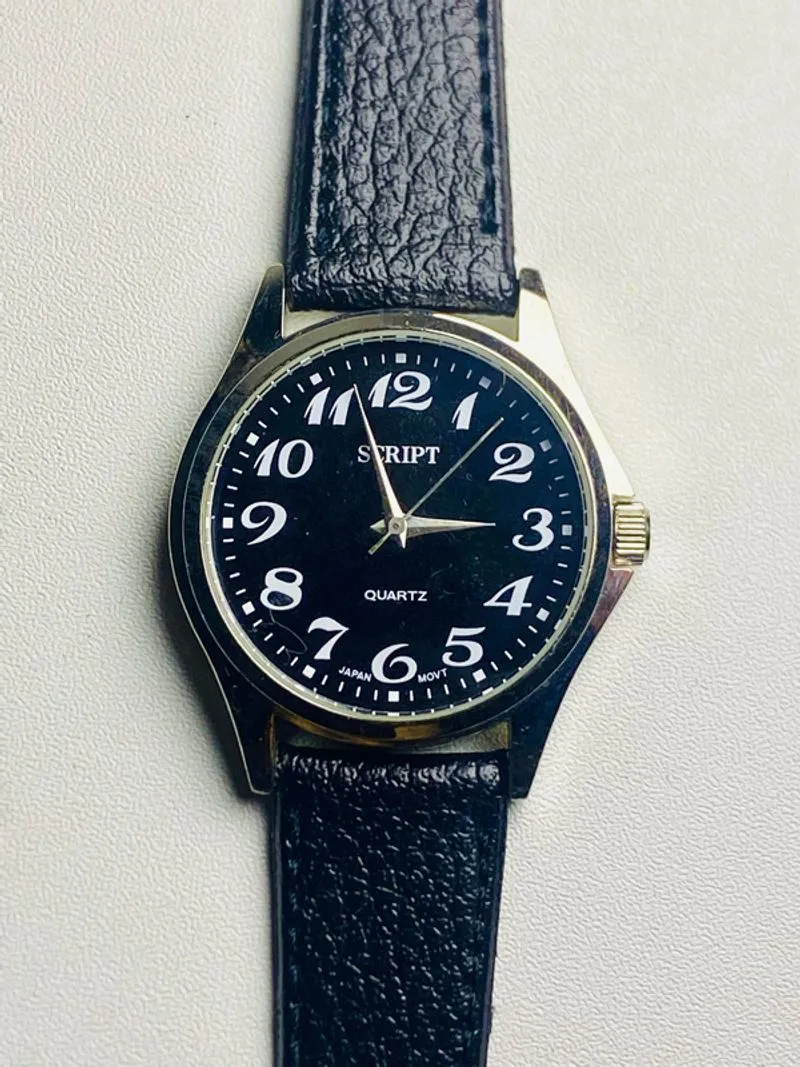 JAM VINTAGE J-AXIS SCRIPT BLACK DIAL photo 1
