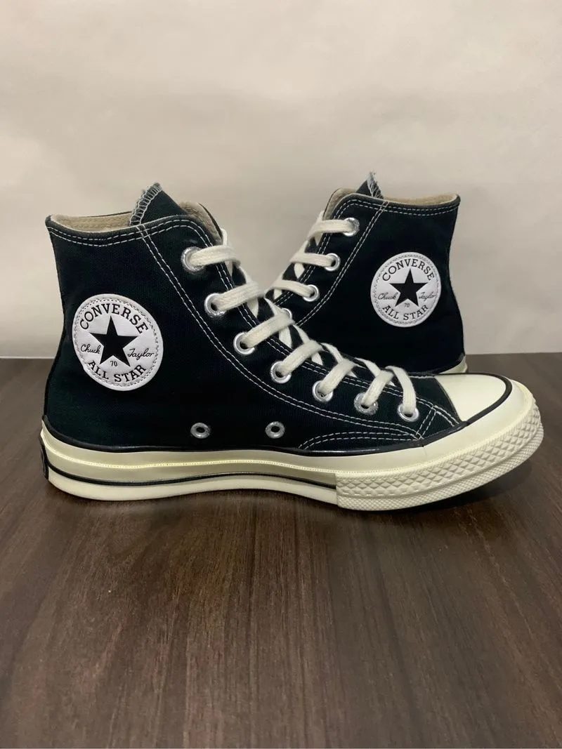 Converse 70s High Black White photo 1