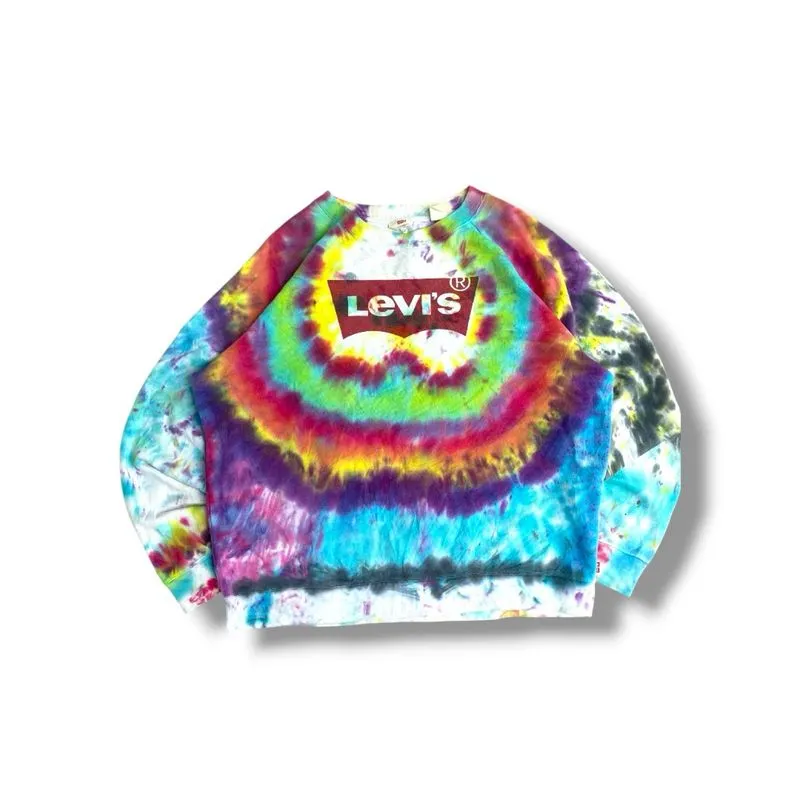 Crewneck levis tie die  photo 1